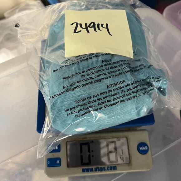 Chicos Basic Tee Light Blue Essential 3/4 Sleeve T-Shirt Soft Casual Top 3 XL - Picture 10 of 10